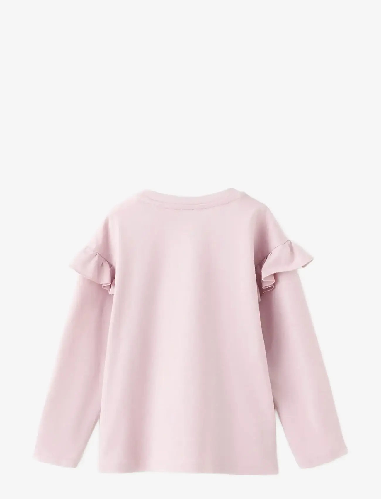 Mango - Hello Kitty ruffled t-shirt - långärmade t-shirts - pink - 2