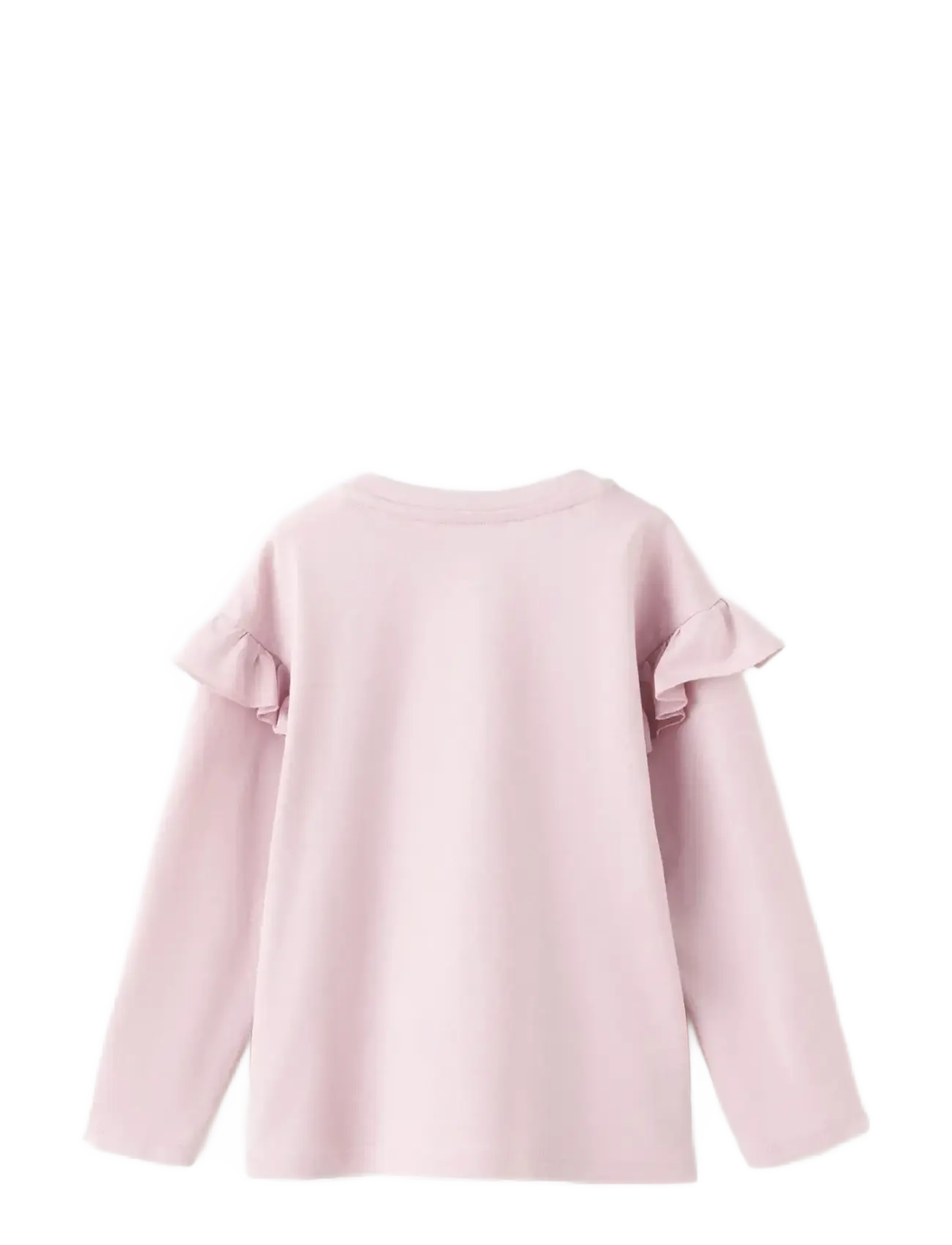 Mango - Hello Kitty ruffled t-shirt - langærmede t-shirts - pink - 2