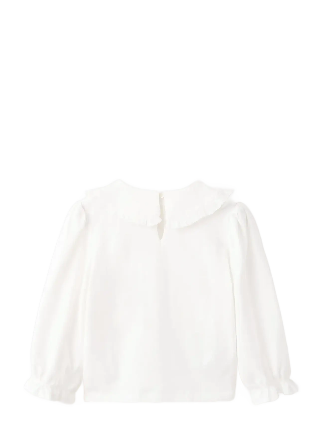 Mango - Embroidered cotton T-shirt - blusar & tunikor - natural white - 2