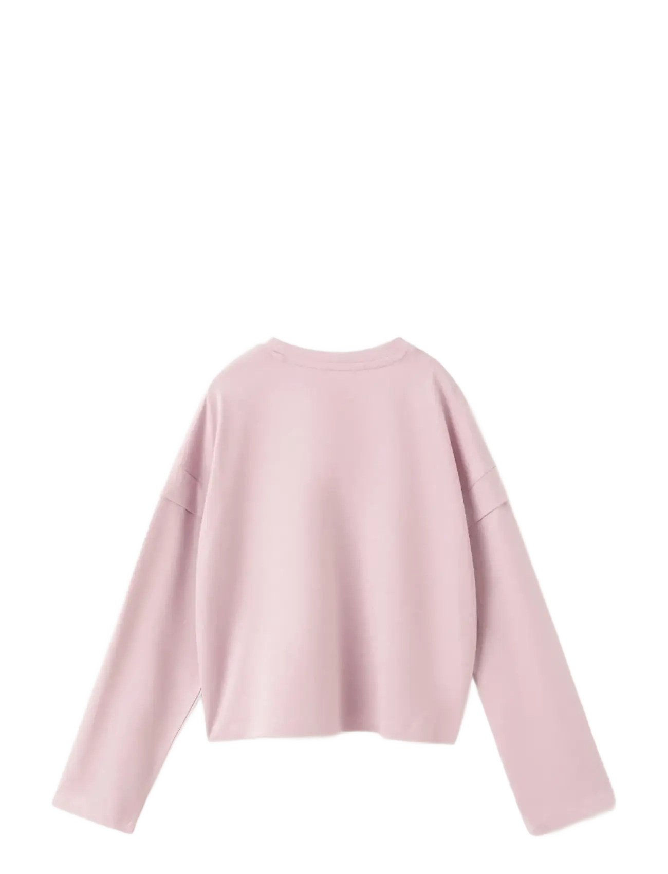 Mango - Sleeve detail t-shirt - langærmede t-shirts - pink - 2