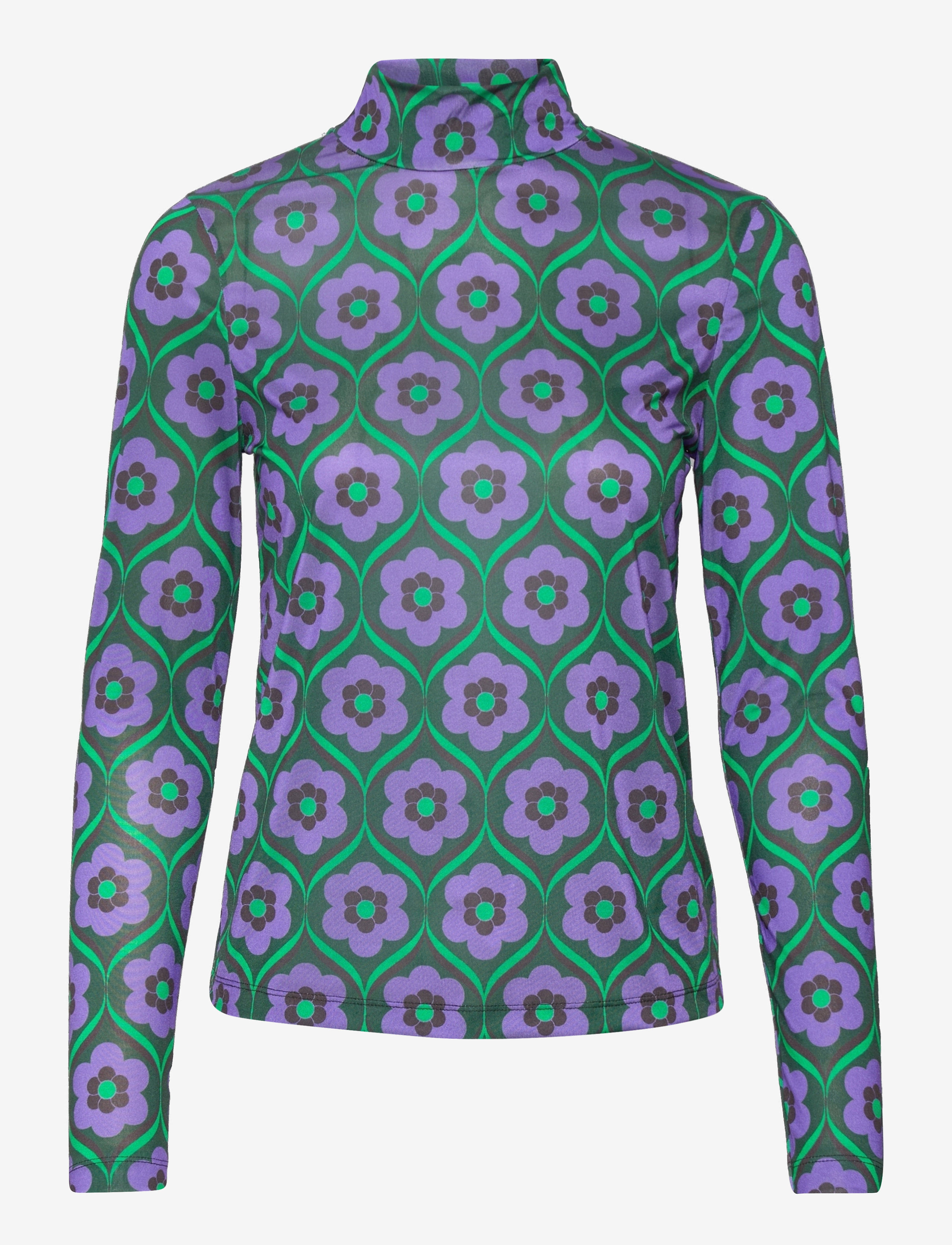 Mango FLORA - T-särgid ja alussärgid - LILA / multi