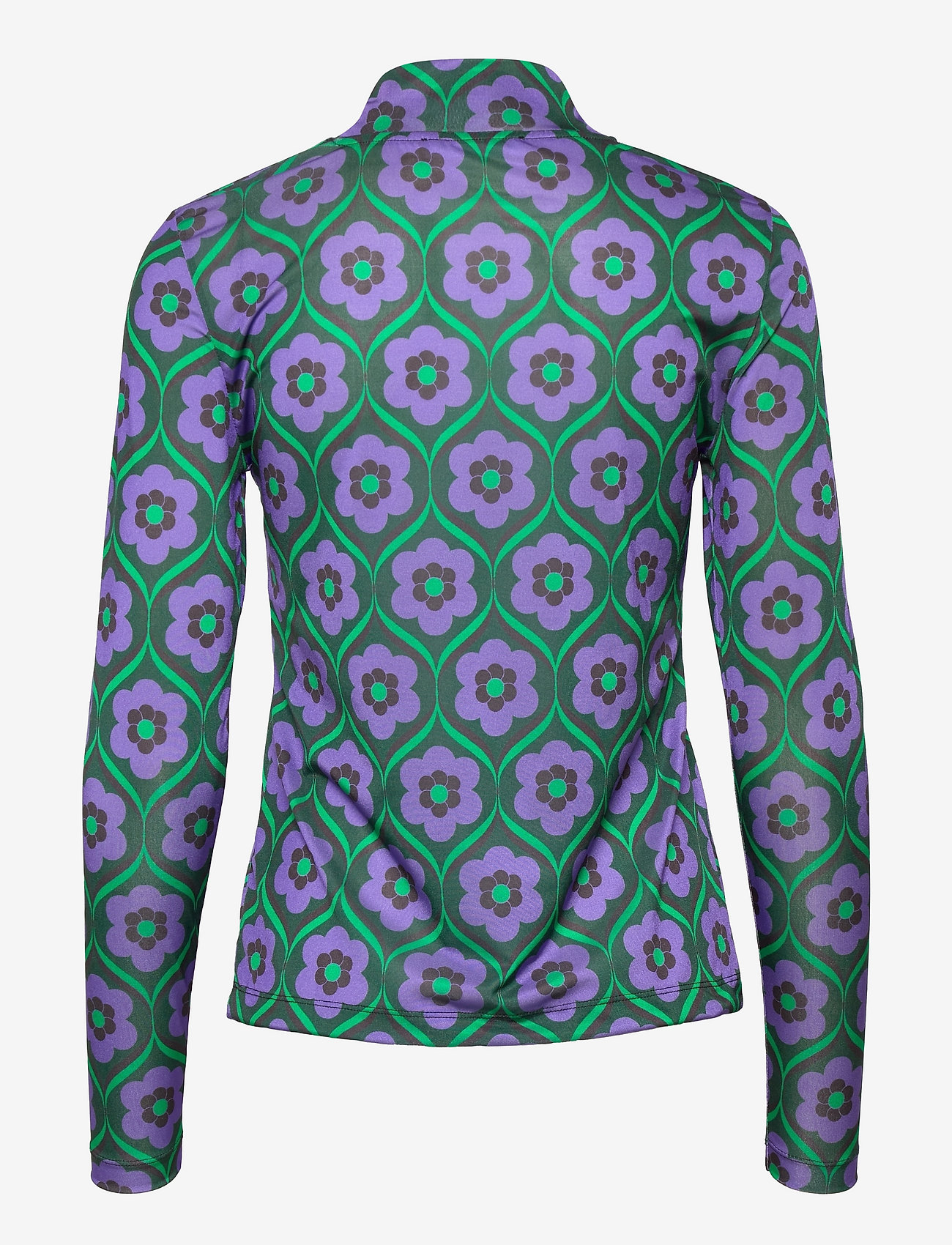 Mango - FLORA - efterårstøj - lila - 1