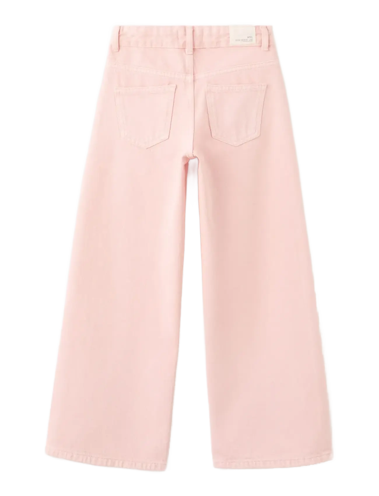 Mango - Studded star jeans - brede jeans - pink - 2