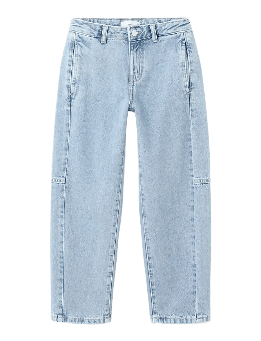 Mango - Balloon jeans - hosen mit weitem bein - open blue - 0
