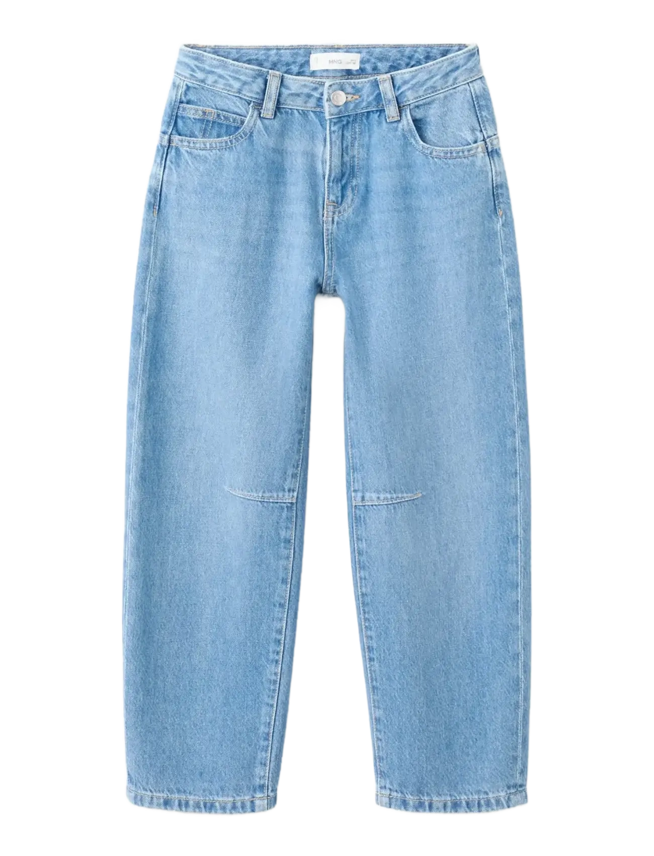 Mango Balloon Jeans, Børn, Ballon Jeans, Blå, Str: 146