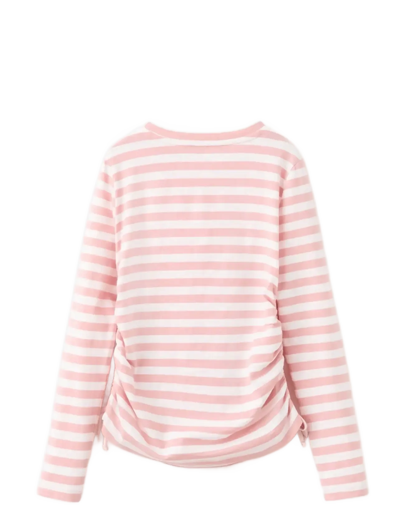 Mango - Long-sleeved t-shirt with ruffles - langærmede t-shirts - pink - 2