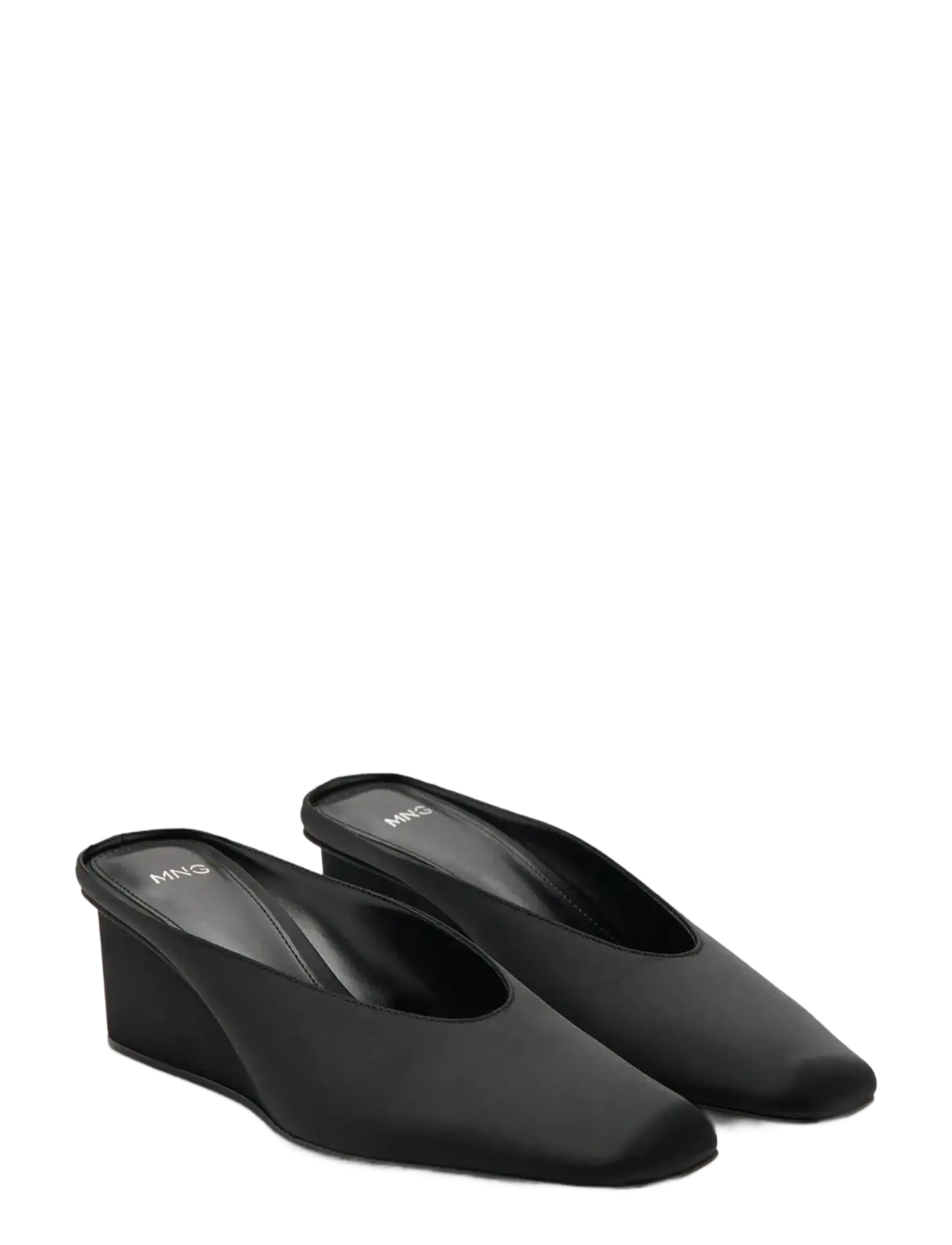 Square Toe Wedge Heel Shoe 2
