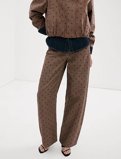 Polka Dot Balloon Jeans