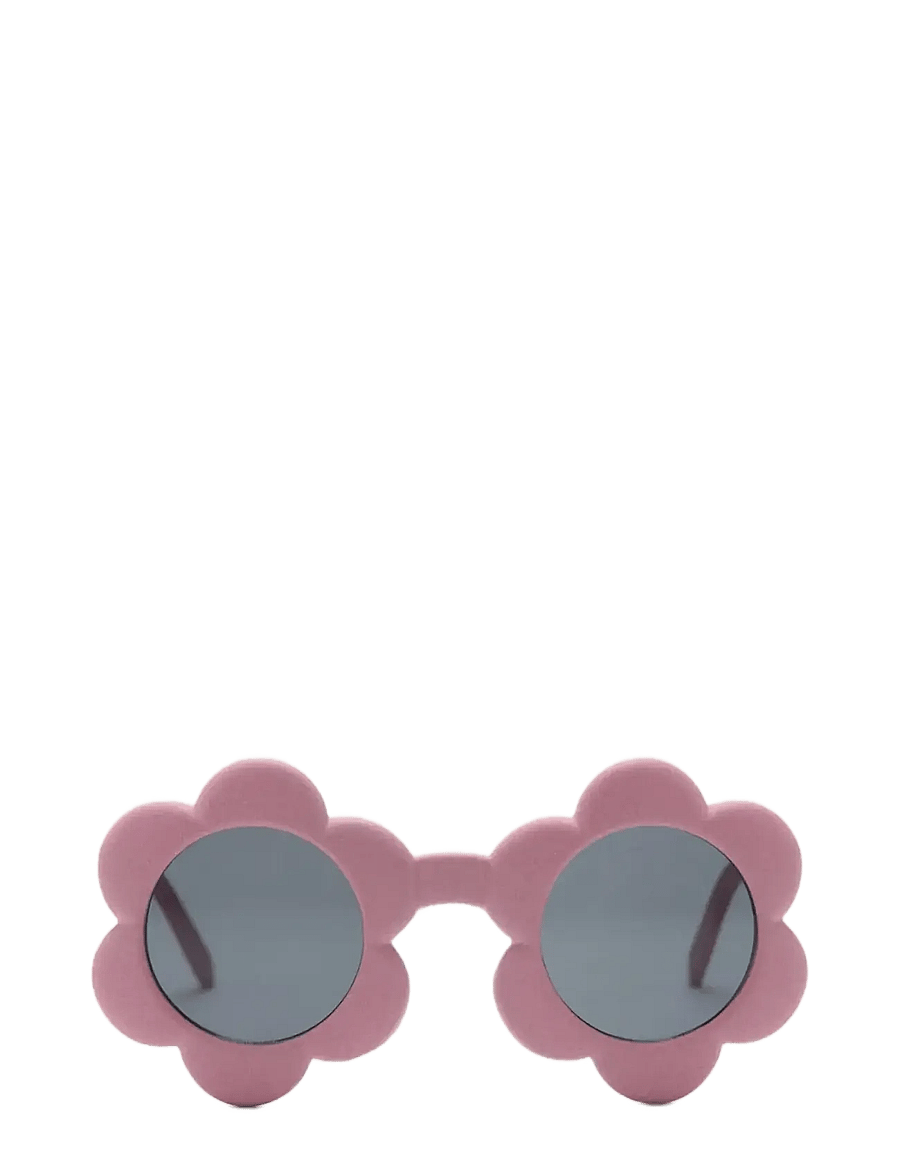Mango - Flower sunglasses - solglasögon - lt-pastel pink - 0