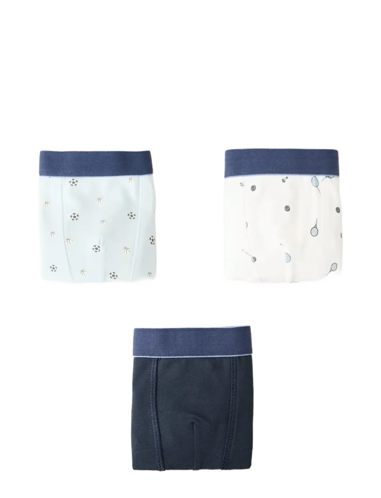 MANGO 3-Pack Combined Briefs Navy - 2-3 - Kinder