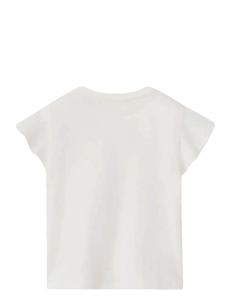 Mango - Short-sleeved cotton t-shirt - kortærmede t-shirts - natural white - 1