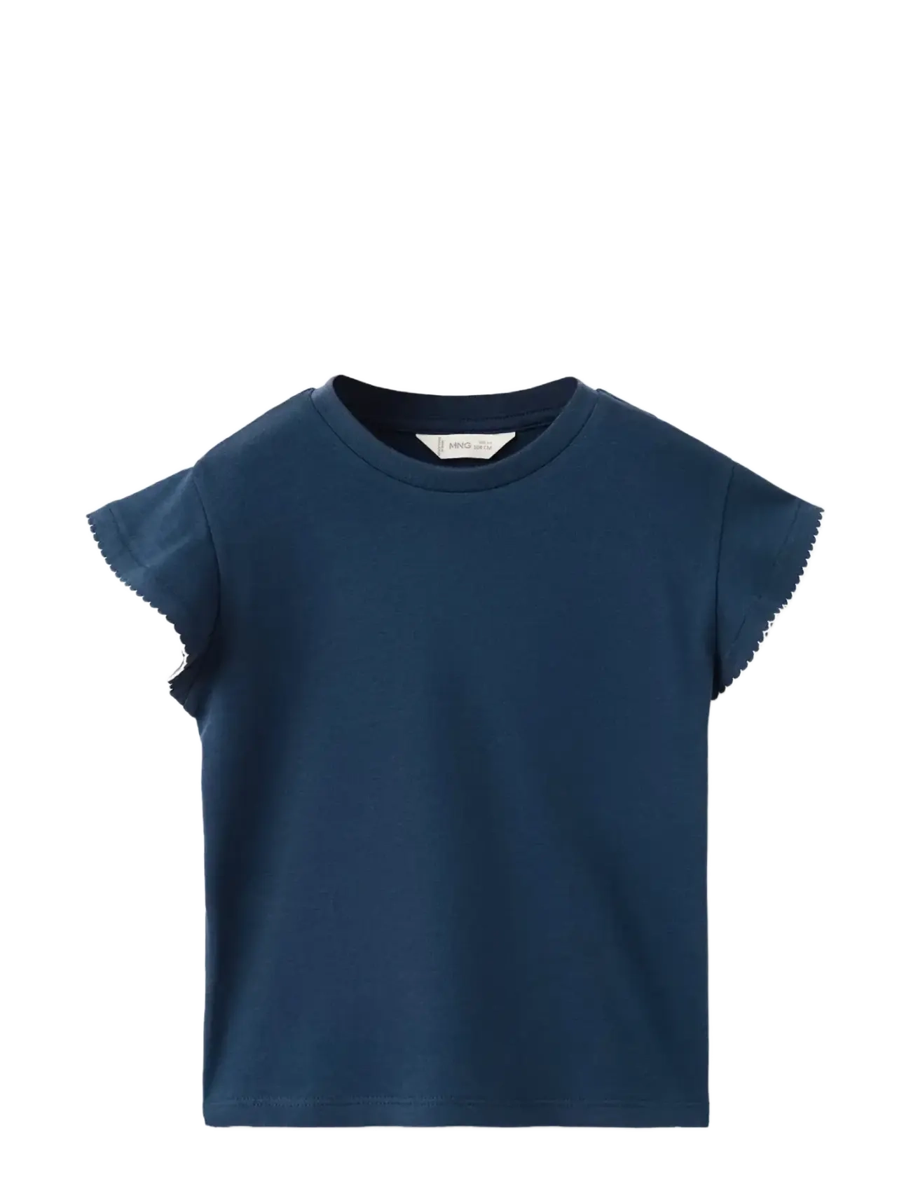 Mango Short-sleeved cotton t-shirt - Oberteile - NAVY / navy