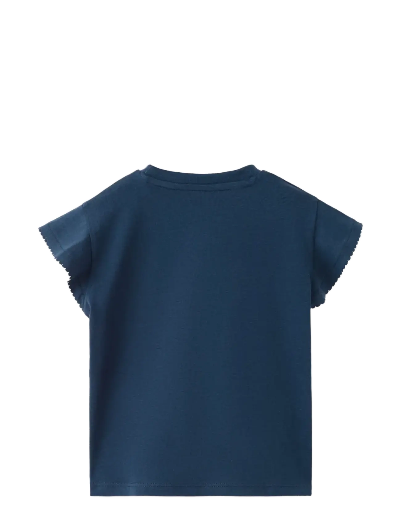 Mango - Short-sleeved cotton t-shirt - kurzärmelige - navy - 1