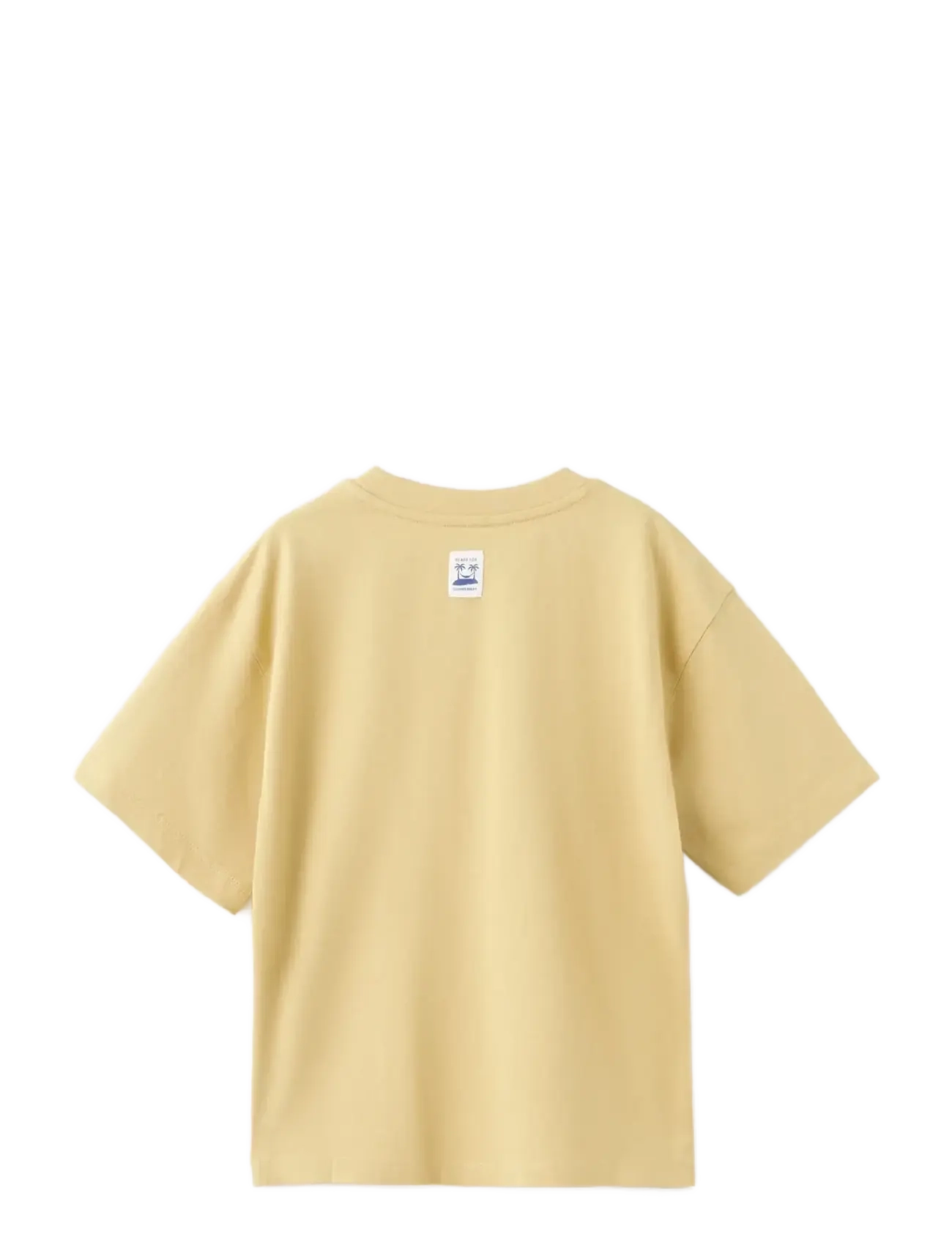 Mango - Printed cotton-blend t-shirt - kortærmede t-shirts - medium yellow - 1