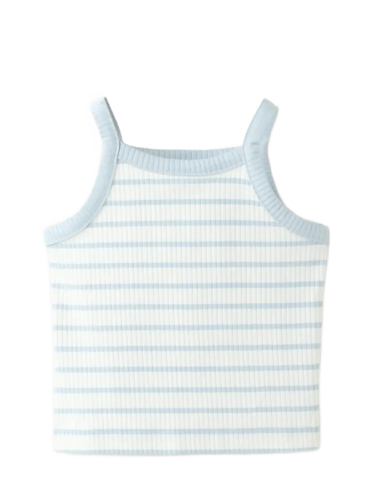 Mango Basic Vest Top, 5-6, Blue, Overdele > Veste, Børn