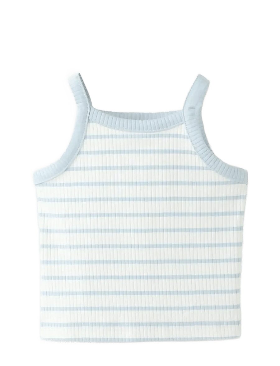 Mango - Basic vest top - veste - lt-pastel blue - 0