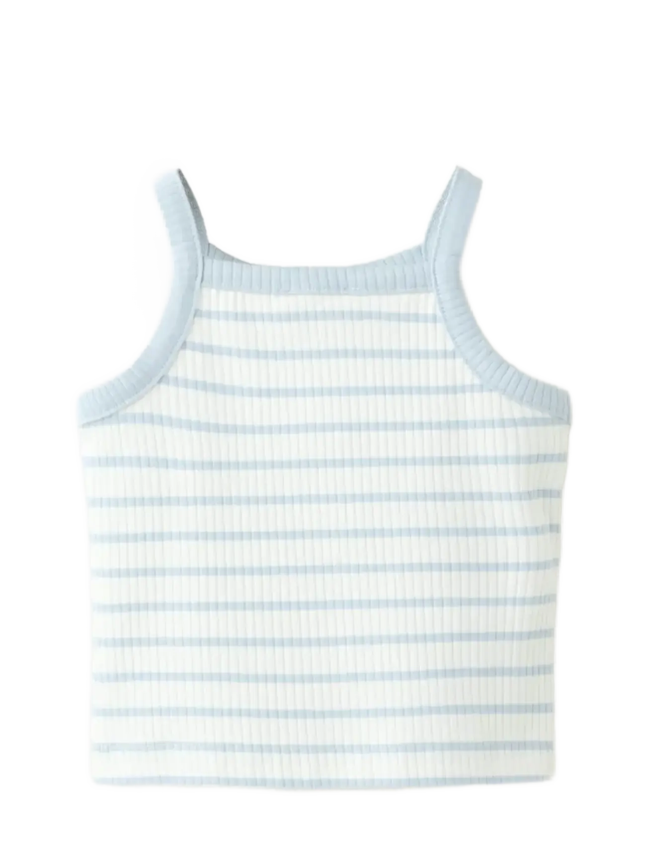 Mango - Basic vest top - västar - lt-pastel blue - 1