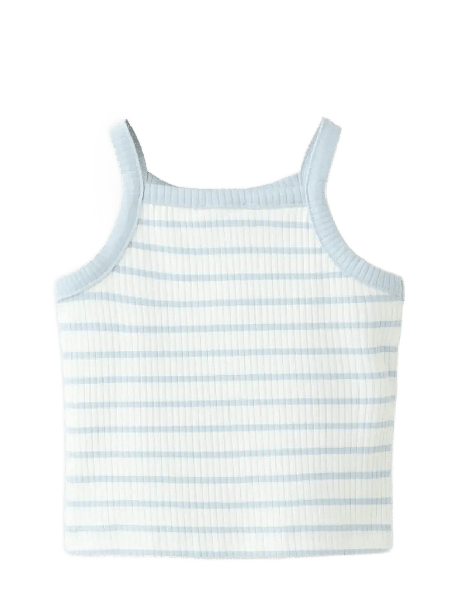 Mango - Basic vest top - veste - lt-pastel blue - 1