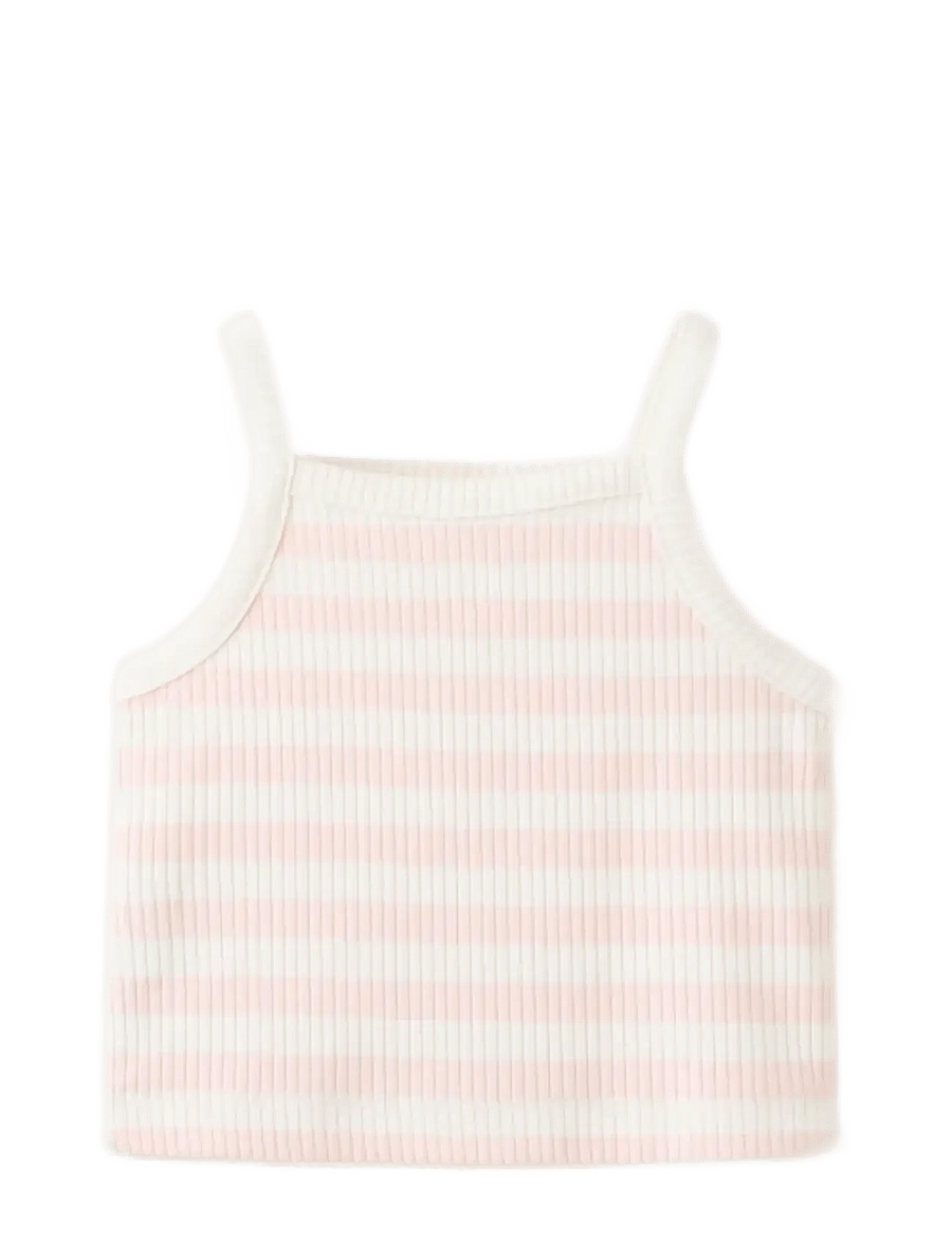 Mango - Basic vest top - liivit - pink - 0