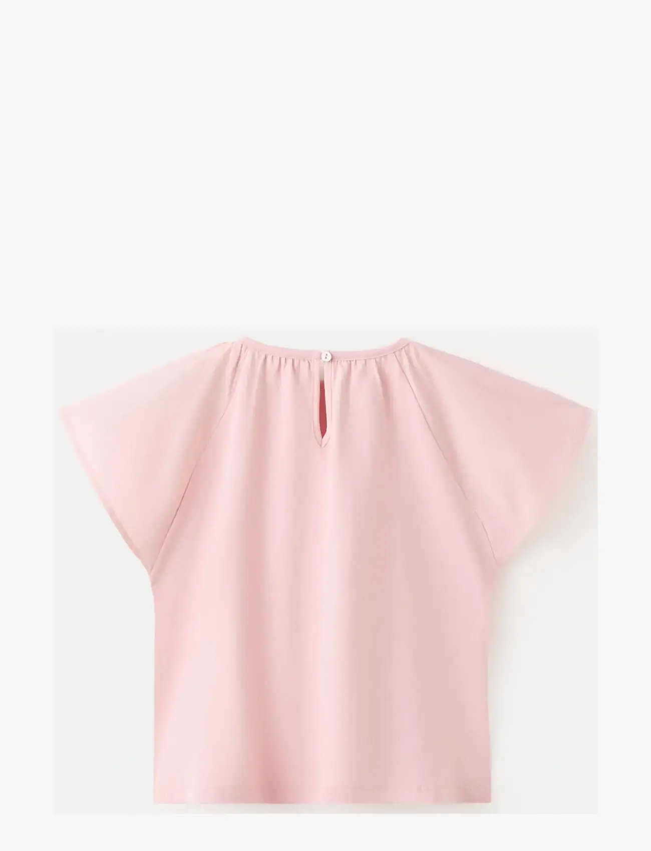 Mango - Stars cotton T-shirt - kortærmede t-shirts - pink - 1