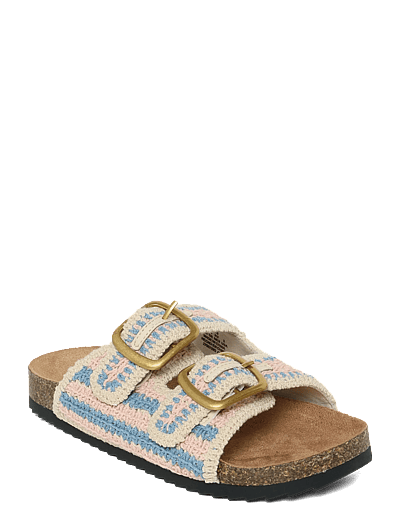 Crochet Buckle Sandals - Sandaler