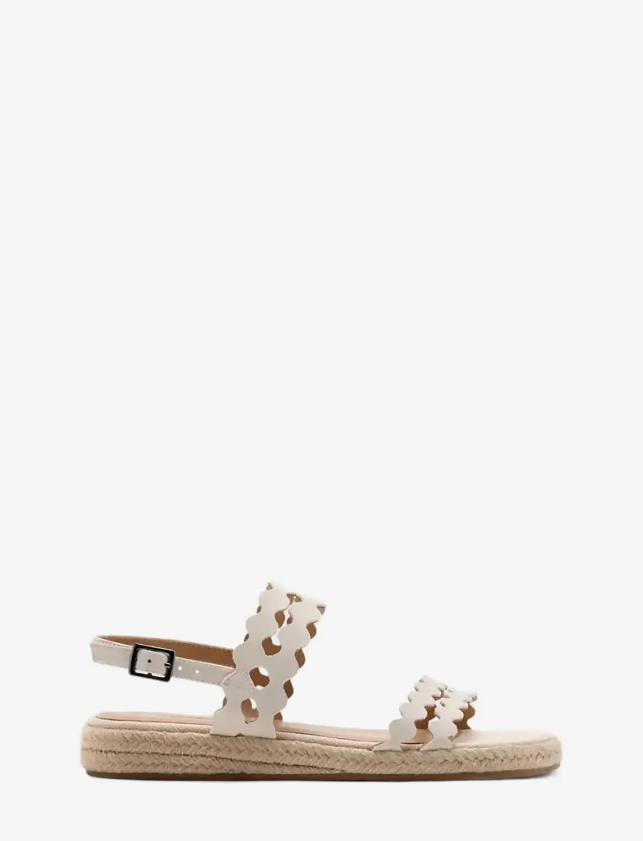 Mango - Espadrille strap sandal - natural white - 0