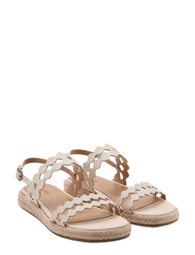 Mango - Espadrille strap sandal - sandaler - natural white - 1