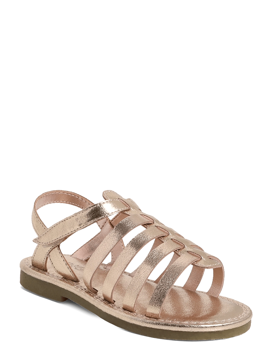 Mango - Metallic strappy sandals - lt-pastel pink - 0