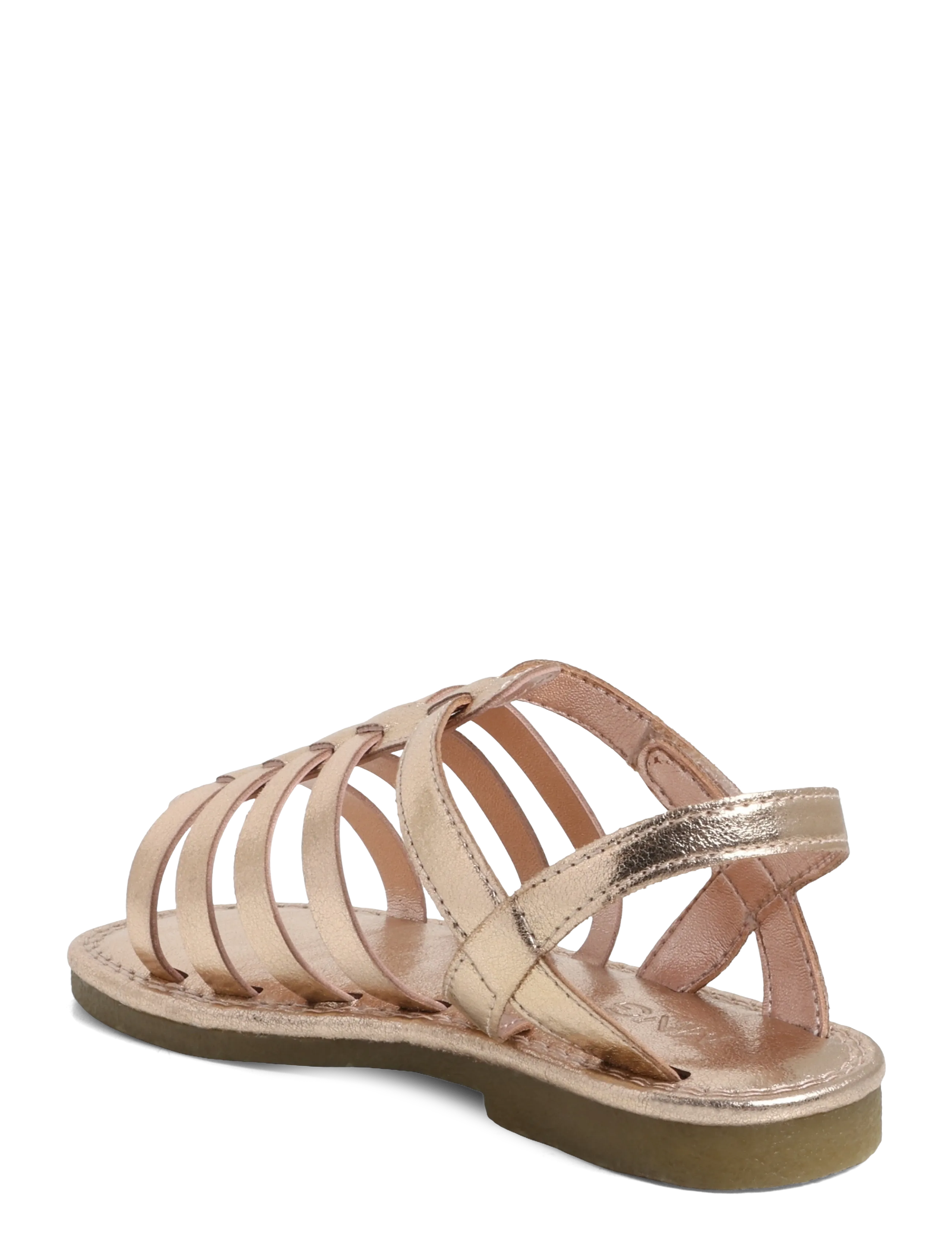 Mango - Metallic strappy sandals - lt-pastel pink - 1