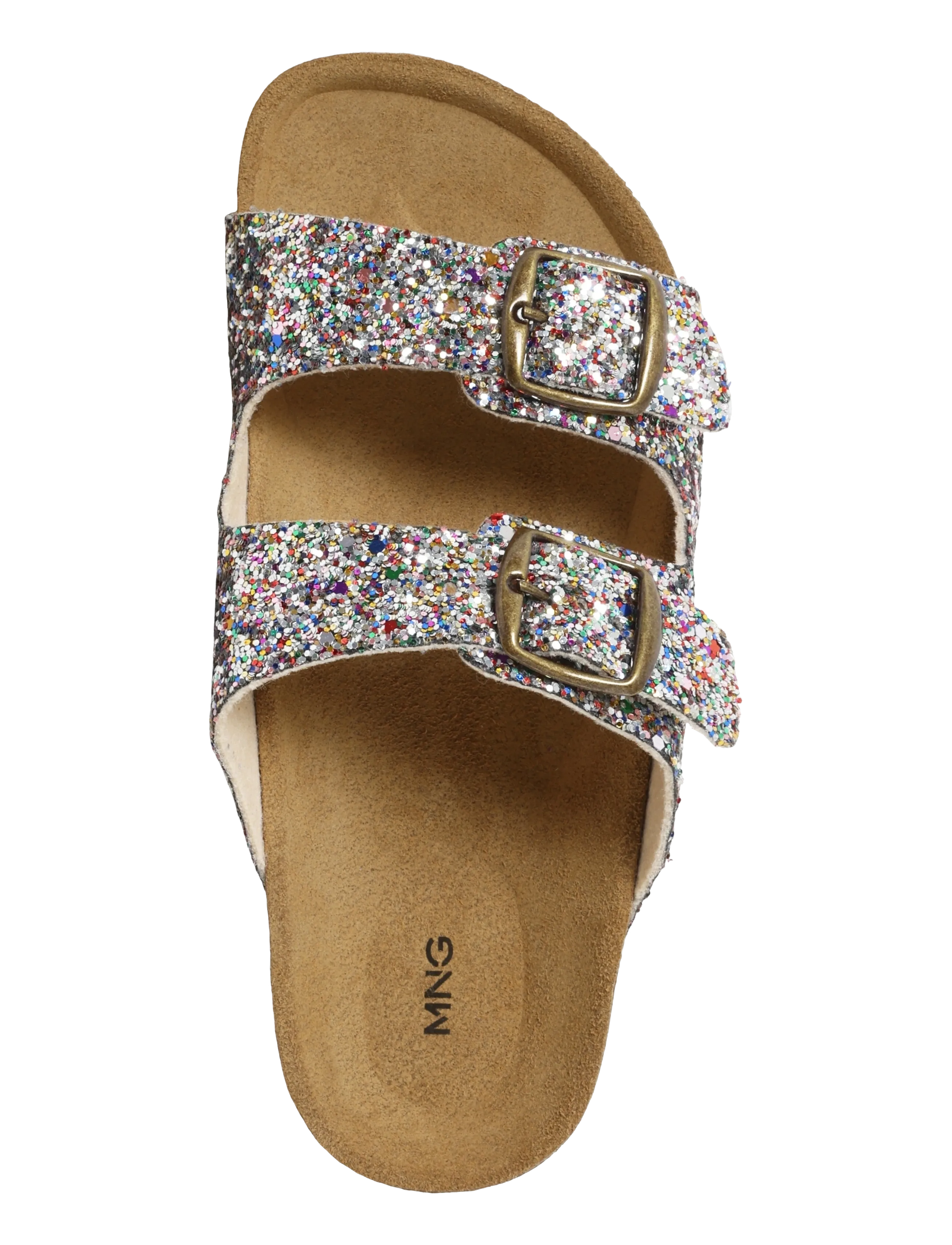 Mango - Glitter buckle sandals - lt-pastel purple - 3