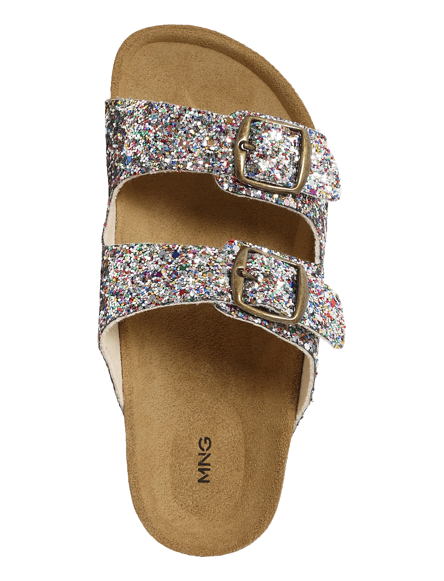 Mango - Glitter buckle sandals - lt-pastel purple - 3