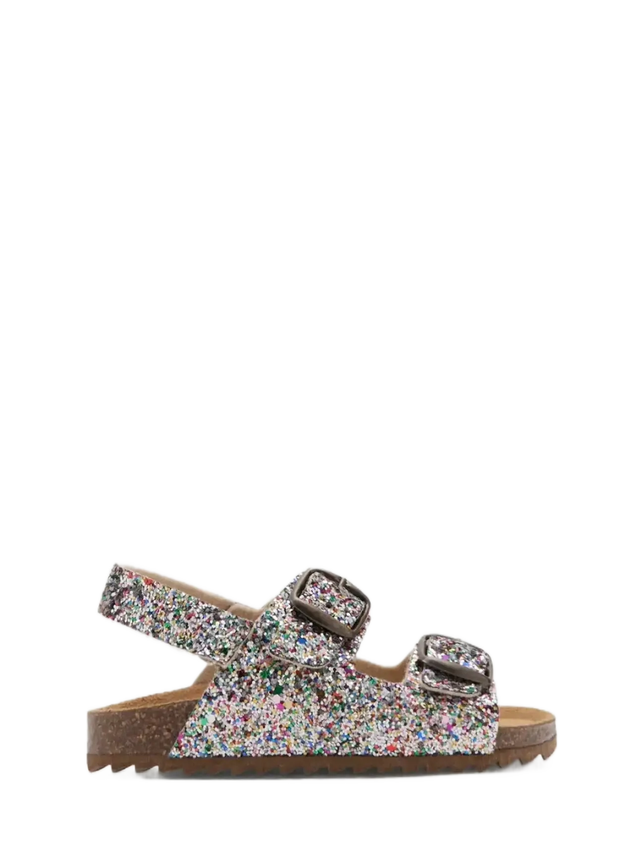 Mango Glitter buckle sandals - New Arrivals - LT-PASTEL PURPLE / multi