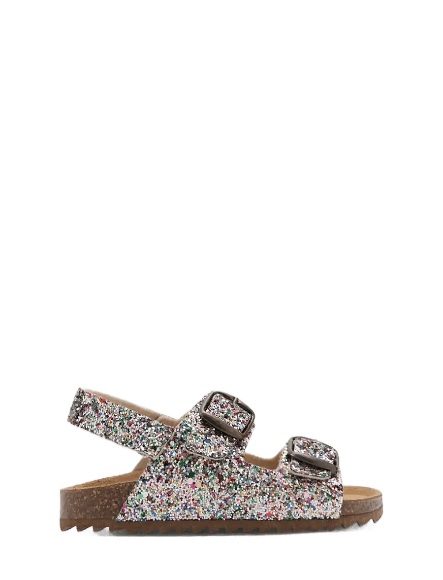 Mango - Glitter buckle sandals - sandalen - lt-pastel purple - 0