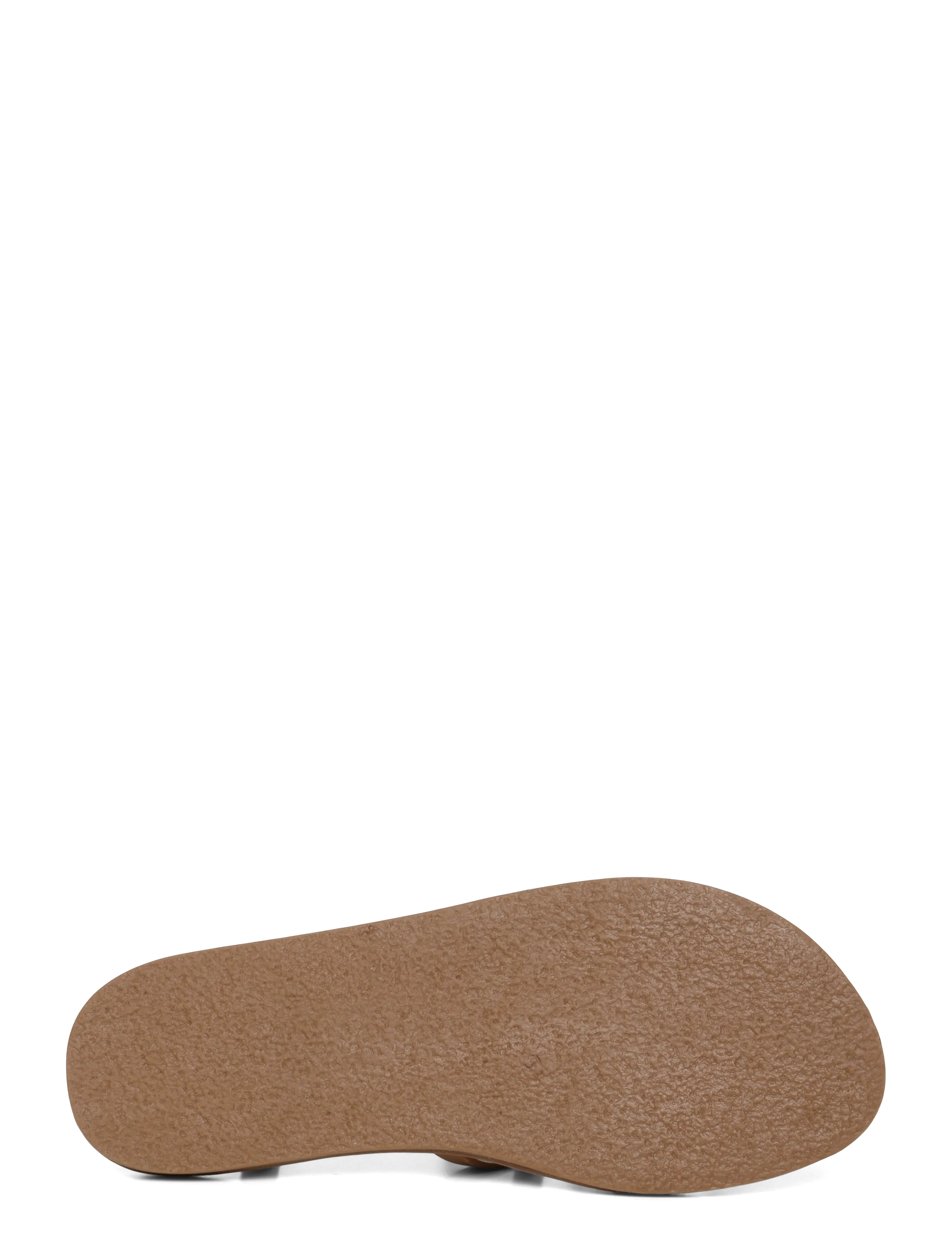 Mango - Cross-strap leather sandals - medium brown - 4
