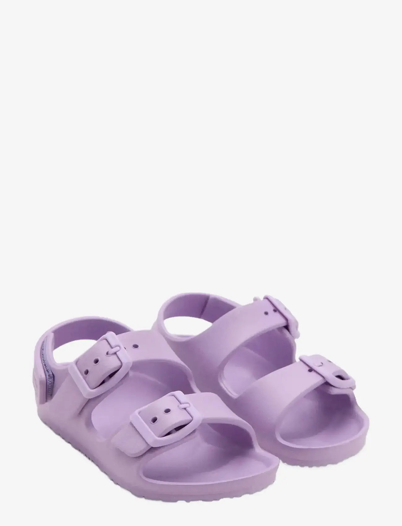 Mango - Rubberised buckle sandals - sandals - lt-pastel purple - 1