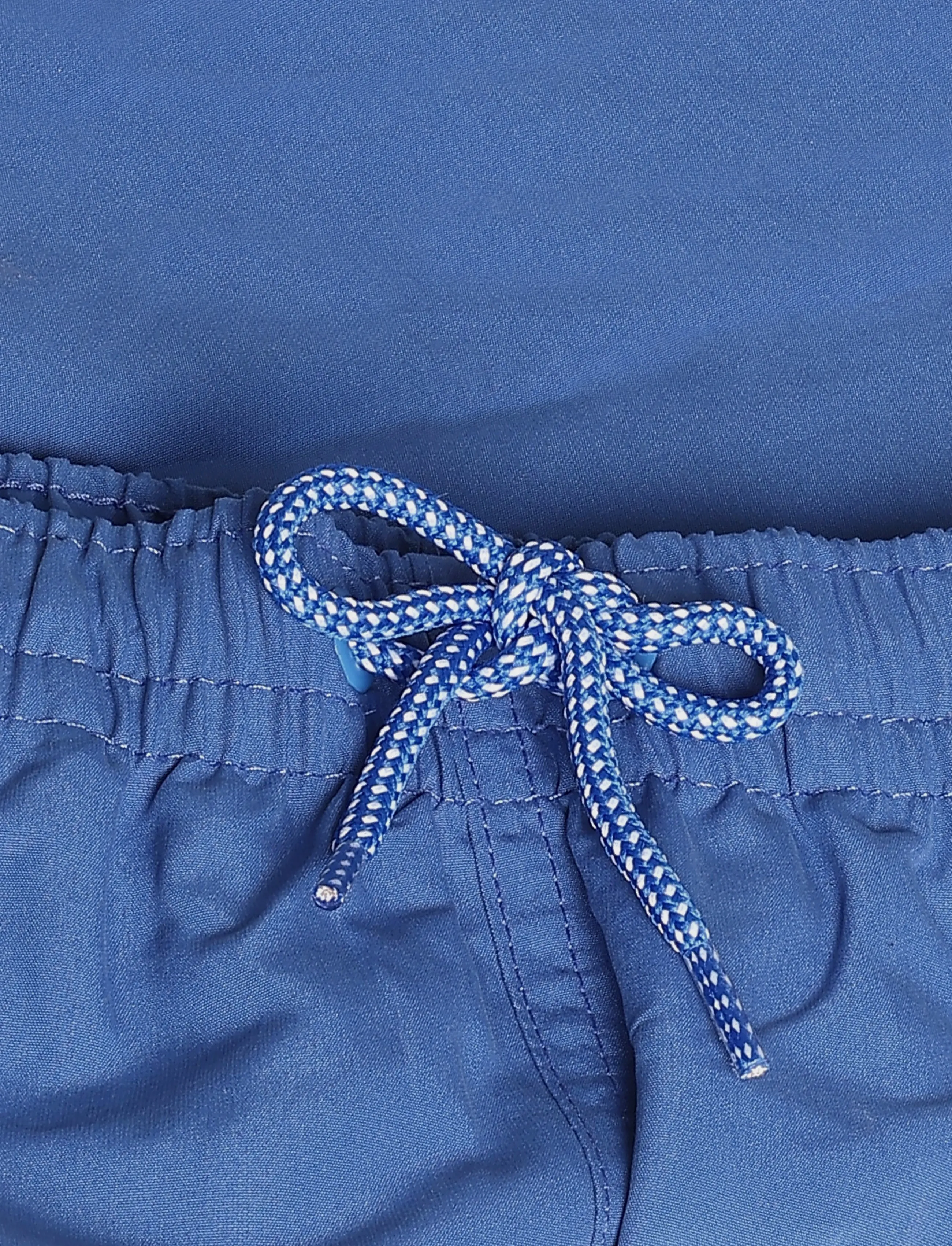 Mango - Plain lace swimsuit - medium blue - 2