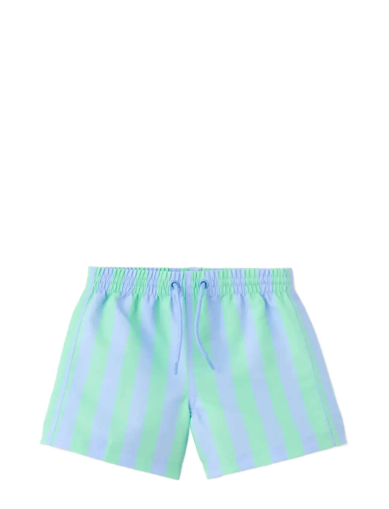 Mango Striped Swimsuit, Børn, Stribede Badeshorts, Blå, Str: 12-18M