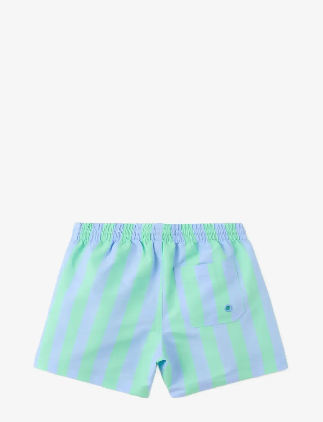 Mango - Striped swimsuit - badshorts - turquoise - aqua - 1