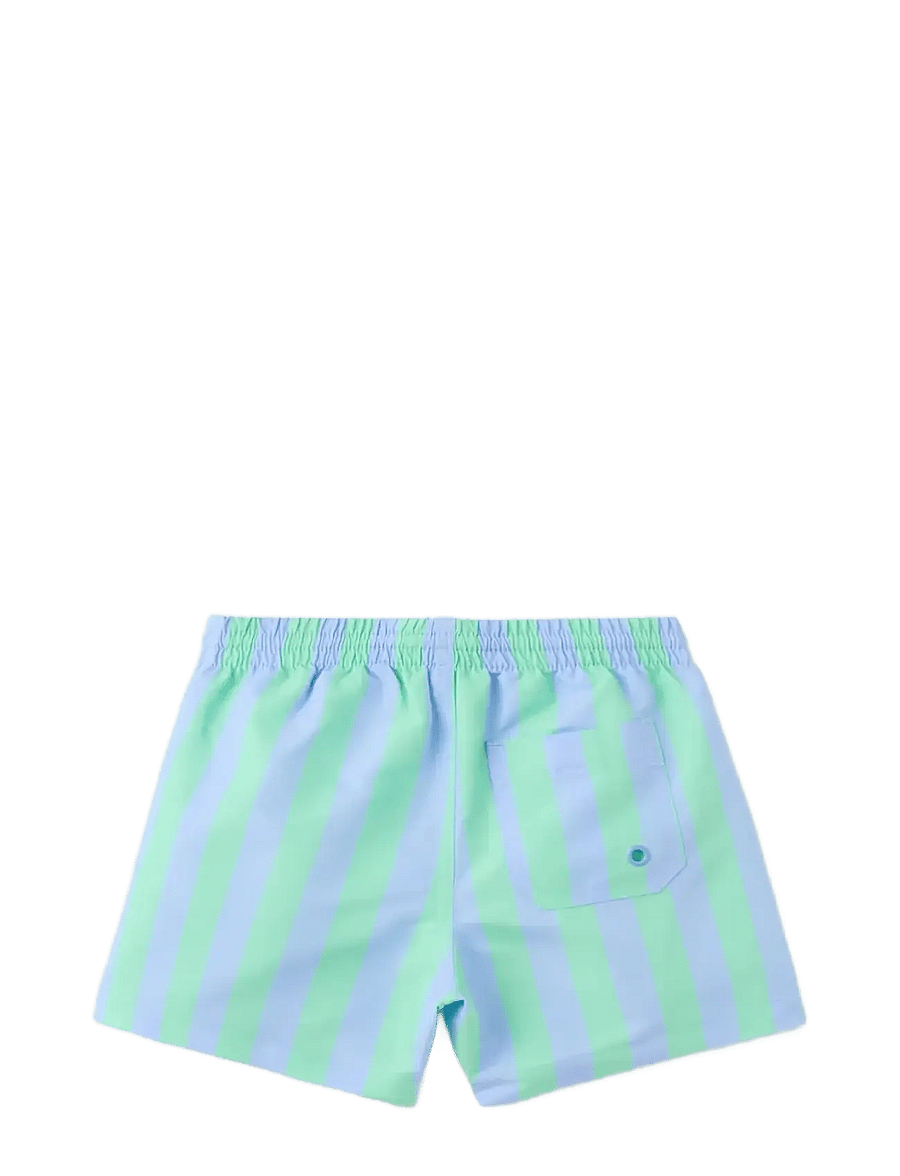 Mango - Striped swimsuit - badebukser - turquoise - aqua - 1