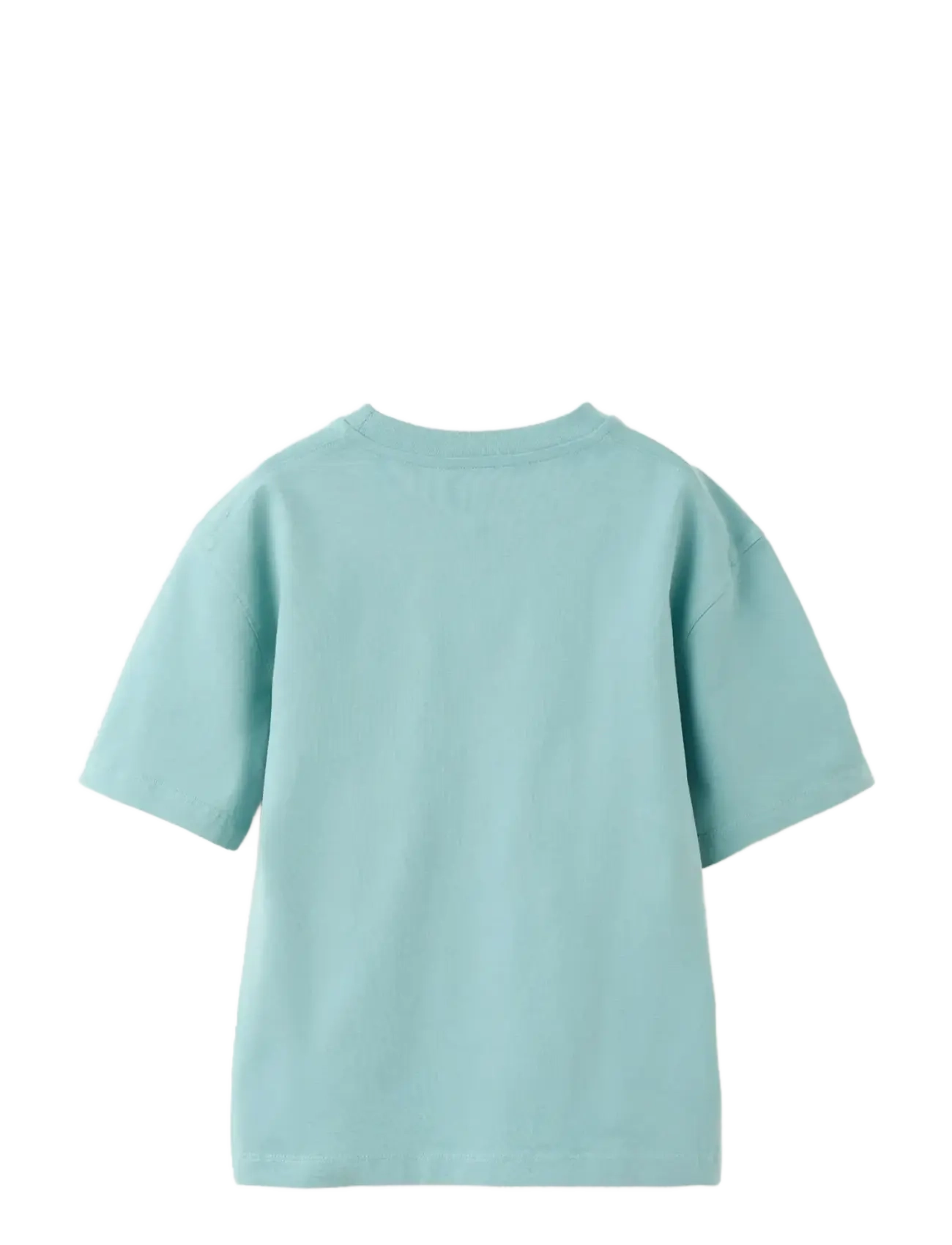 Mango - Printed cotton-blend t-shirt - kortærmede t-shirts - turquoise - aqua - 1