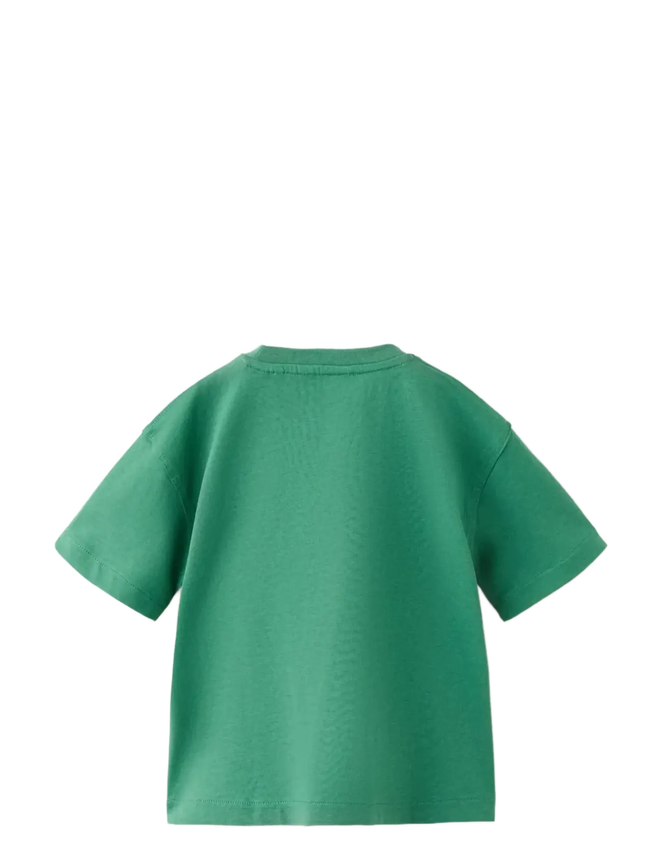 Mango - Cotton T-shirt with pocket detail - kortærmede t-shirts - green - 1