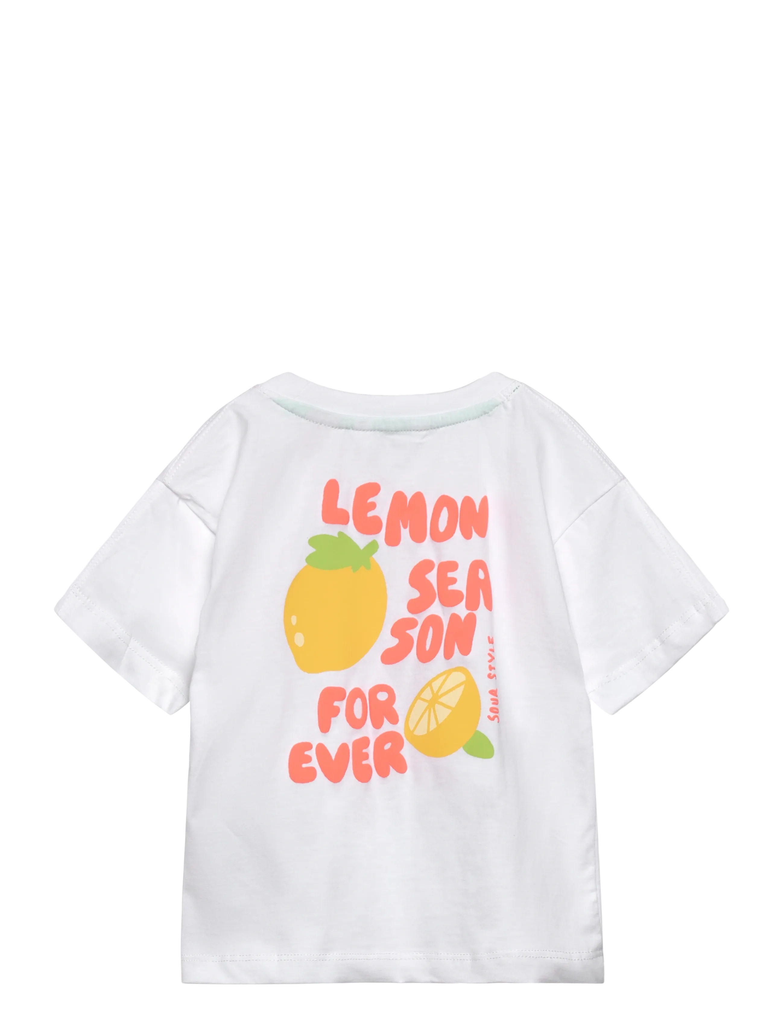Mango - Embroidered detail cotton T-shirt - kortermede t-skjorter - white - 1