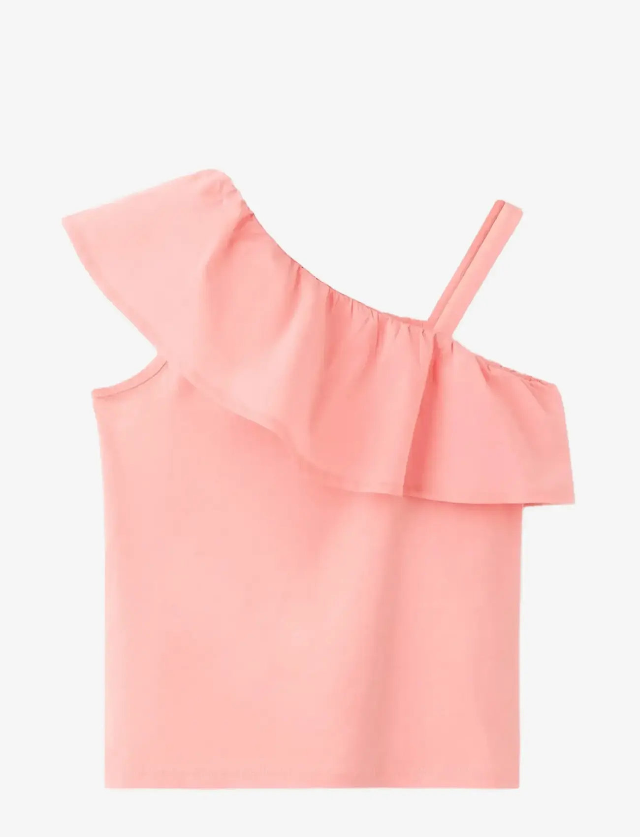 Mango - Off-the-shoulder frill top - Ærmeløs undertrøje - bright red - 0