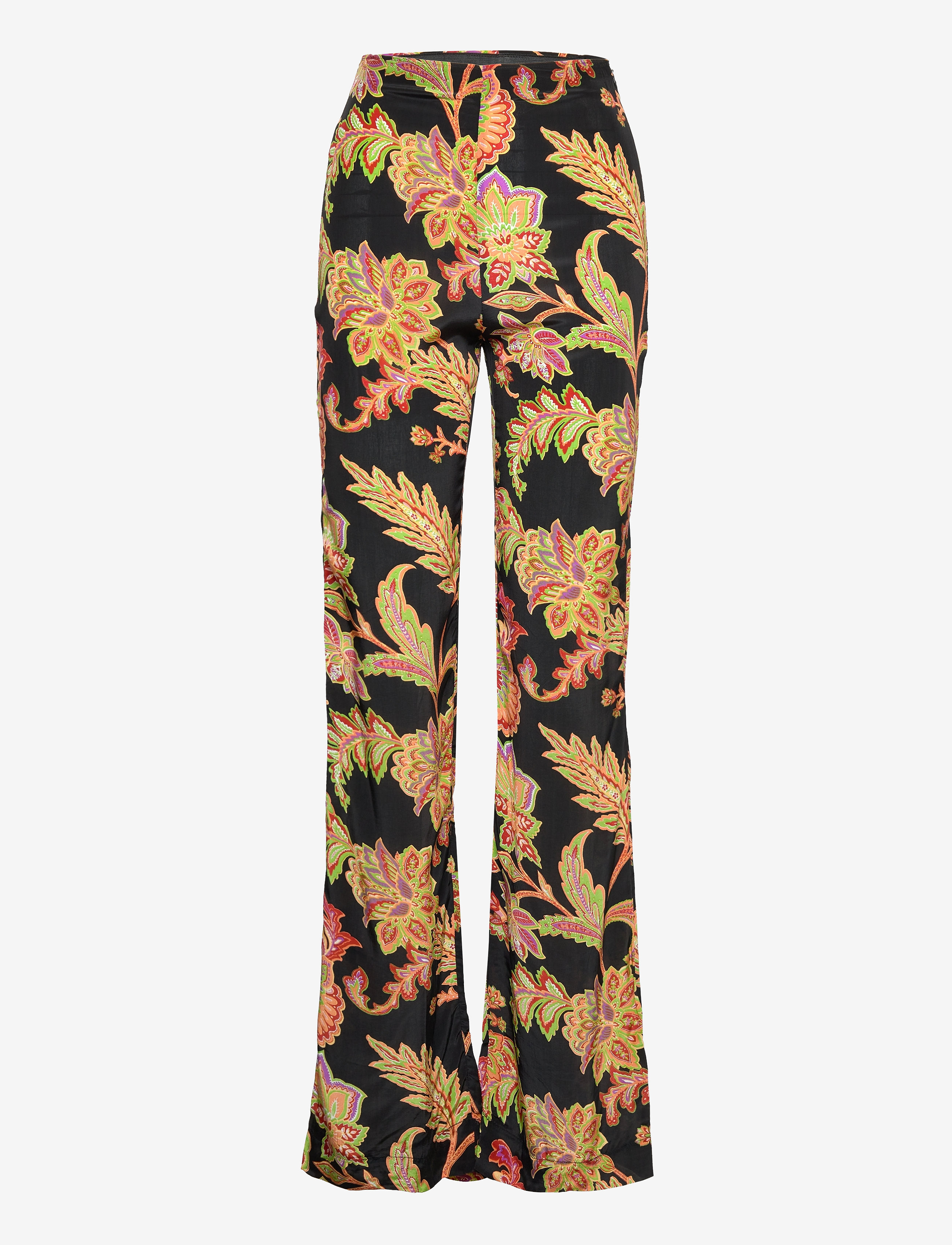 Mango TEDDY - Hosen - BLACK / multi