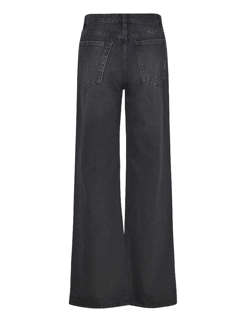 Mango - Danila high-waisted wide leg jeans - brede jeans - open grey - 2