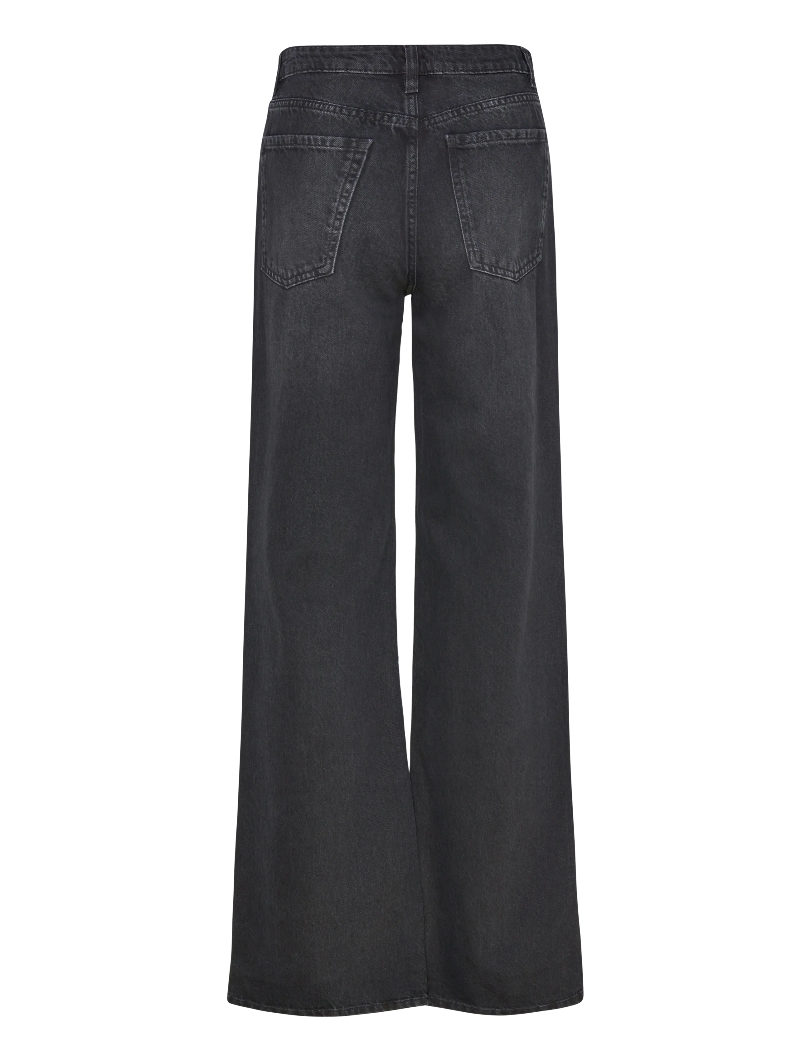 Mango - Danila high-waisted wide leg jeans - leveälahkeiset farkut - open grey - 2