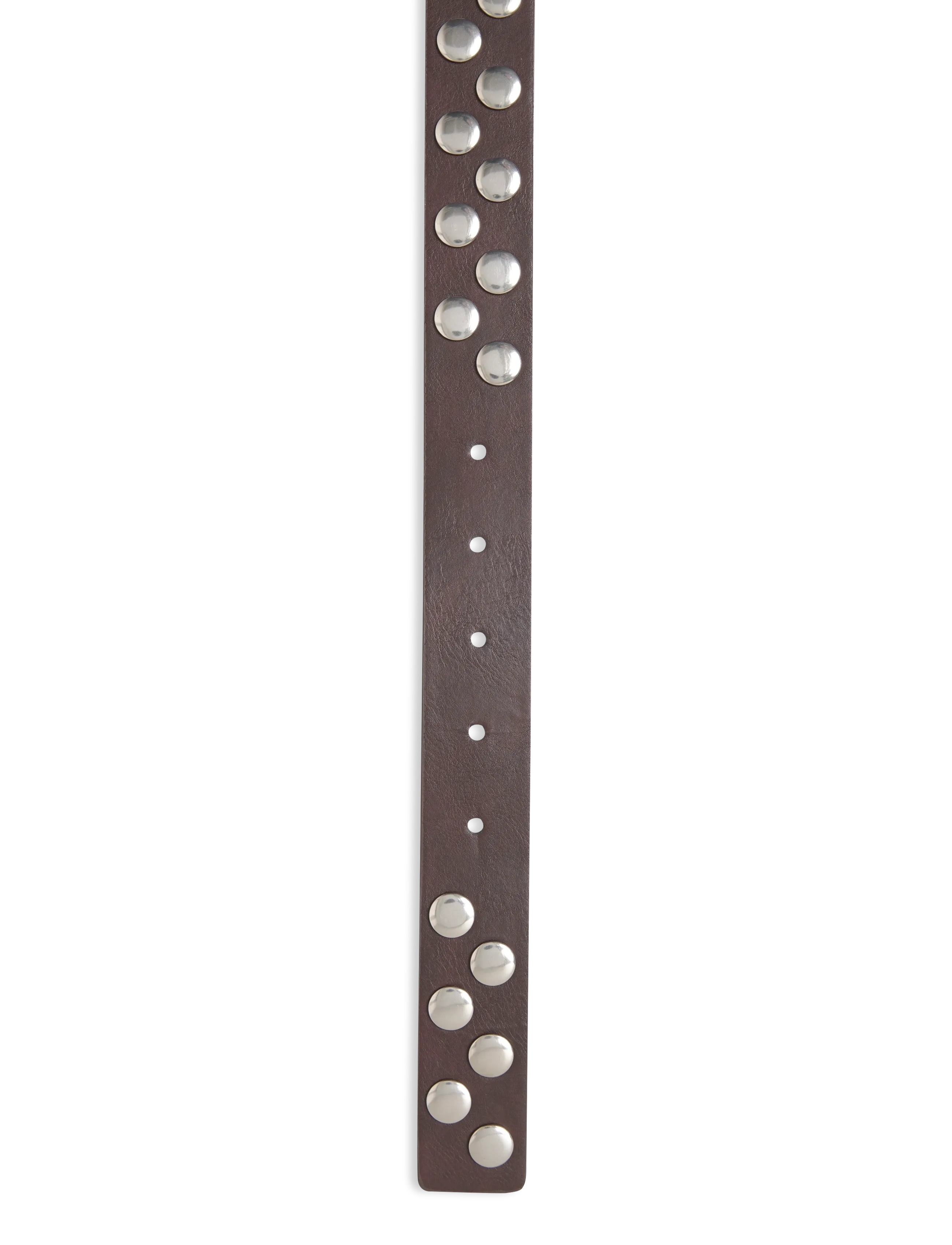 Mango - Studded belt - casual bælter - dark brown - 2