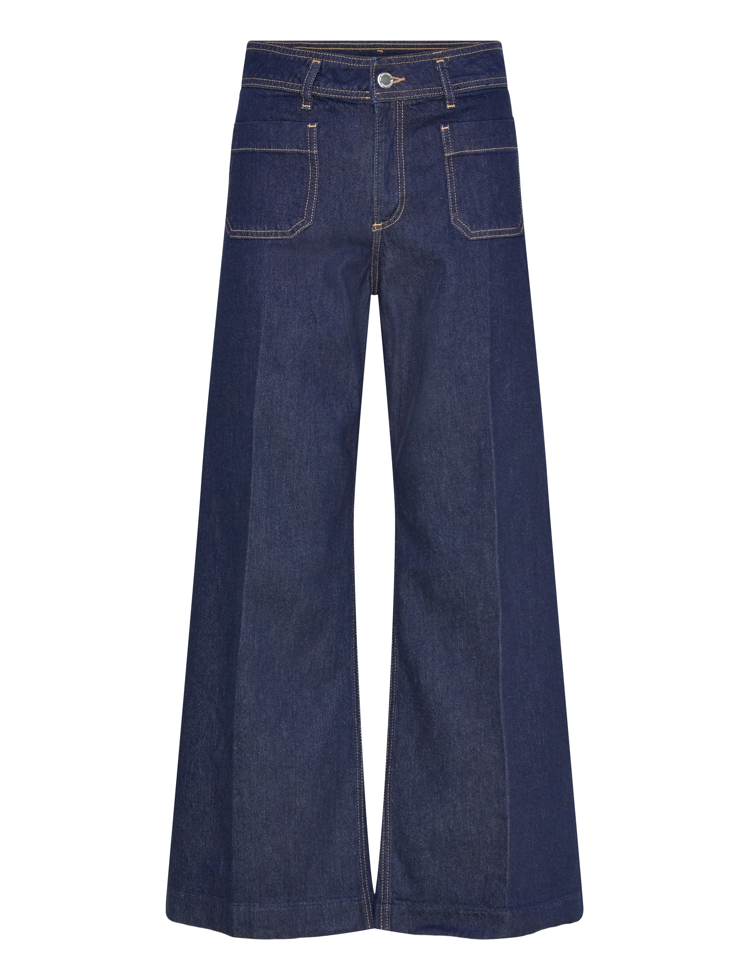Mango Wide leg jeans with pockets - Jeans - OPEN BLUE / navy
