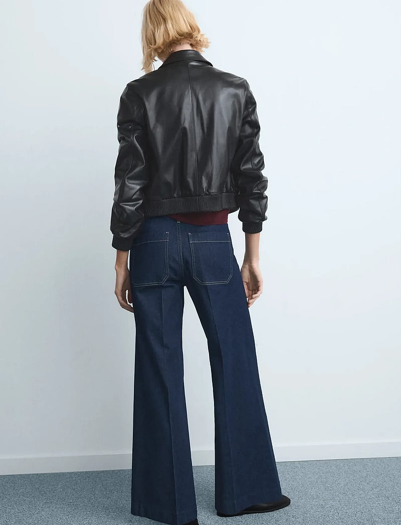 Mango - Wide leg jeans with pockets - wide leg jeans - open blue - 3