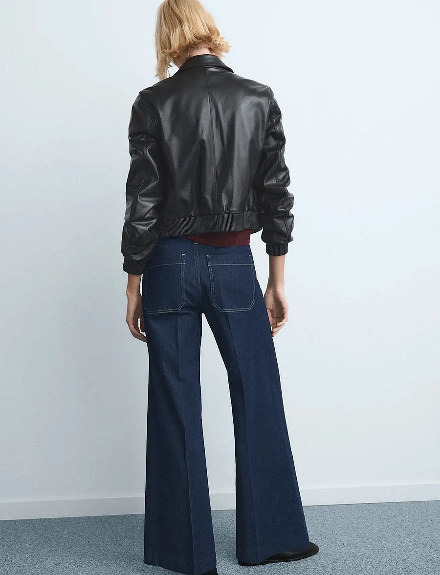 Mango - Wide leg jeans with pockets - brede jeans - open blue - 3